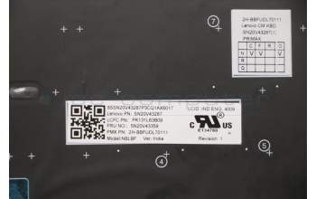 Lenovo 5N20V43359 NB_KYB CMSK-CS20,BK-BL,PMX,IND ENG