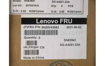 Lenovo 5N20V43582 NB_KYB CMSK-CS20,SV-NBL,LTN,058 FRA