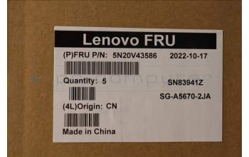 Lenovo 5N20V43586 NB_KYB CMSK-CS20,SV-NBL,LTN,BEL