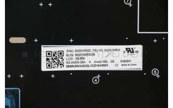 Lenovo 5N20V43604 NB_KYB CMSK-CS20,SV-NBL,LTN,UKE