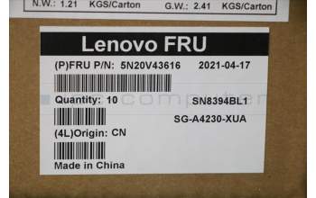 Lenovo 5N20V43616 NB_KYB CMSK-CS20,SV-BL,LTN,ENG