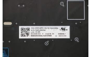 Lenovo 5N20V43624 NB_KYB CMSK-CS20,SV-BL,LTN,DEN