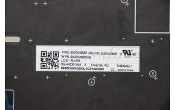 Lenovo 5N20V43635 NB_KYB CMSK-CS20,SV-BL,LTN,RUS