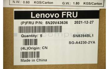 Lenovo 5N20V43636 NB_KYB CMSK-CS20,SV-BL,LTN,SLV