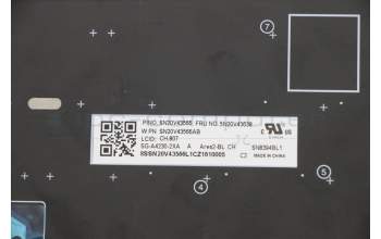 Lenovo 5N20V43638 NB_KYB CMSK-CS20,SV-BL,LTN,SWS