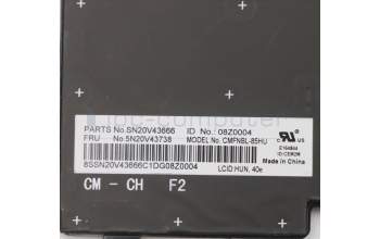 Lenovo 5N20V43738 NB_KYB CMFL-CS20,BK-NBL,CHY,HUN