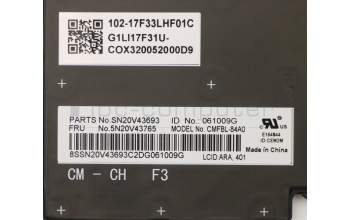 Lenovo 5N20V43765 NB_KYB CMFL-CS20,BK-BL,CHY,ARA