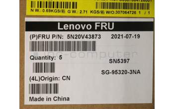 Lenovo 5N20V43873 NB_KYB CMFL-CS20,BK-NBL,LTN,ARA