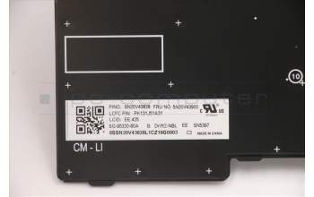 Lenovo 5N20V43900 NB_KYB CMFL-CS20,BK-NBL,LTN,EST