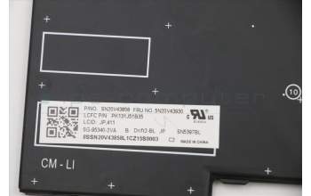 Lenovo 5N20V43930 NB_KYB CMFL-CS20,BK-BL,LTN,JPN