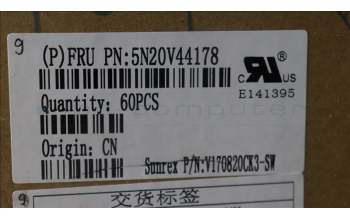 Lenovo 5N20V44178 Interne Tastatur, Deutsch (Schweiz), Nicht_beleuchtet, Schwarz