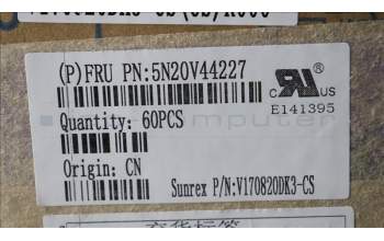 Lenovo 5N20V44227 NB_KYB CMFL-CS20,BK-BL,SRX,CZE/SLK