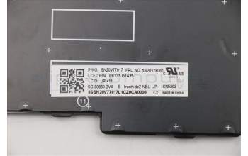 Lenovo 5N20V78061 NB_KYB CMNM-CS20,BK-NBL,LTN,JPN