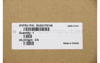 Lenovo 5N20V78108 NB_KYB CMNM-CS20,BK-BL,LTN,ENG