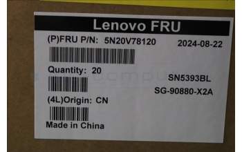 Lenovo 5N20V78120 NB_KYB CMNM-CS20,BK-BL,LTN,GRE
