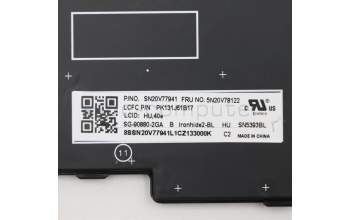 Lenovo 5N20V78122 NB_KYB CMNM-CS20,BK-BL,LTN,HUN