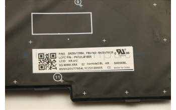 Lenovo 5N20V78135 CMNM-CS20,BK-BL,LTN,KOR
