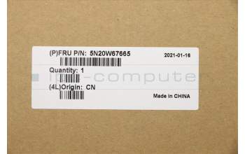 Lenovo 5N20W67665 NB_KYB CS20L FULL KBD CHY,NBL,B,HBW