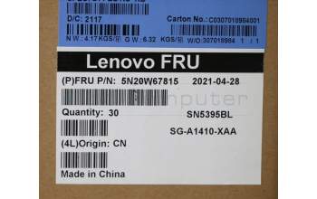 Lenovo 5N20W67815 NB_KYB CS20L FULL KBD LTN,BL,B,RUS