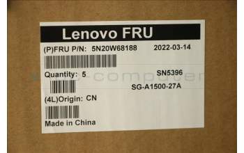 Lenovo 5N20W68188 NB_KYB CS20L NUM KBD LTN,NBL,B,BUL