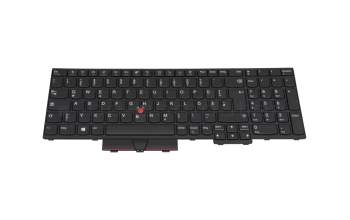 5N20W68192 original Lenovo clavier DE (allemand) noir/noir avec mouse stick