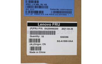 Lenovo 5N20W68200 NB_KYB CS20L NUM KBD LTN,NBL,B,RUS