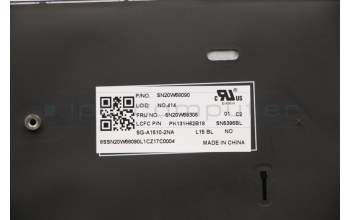 Lenovo 5N20W68306 NB_KYB CS20L NUM KBD LTN,BL,B,NOR
