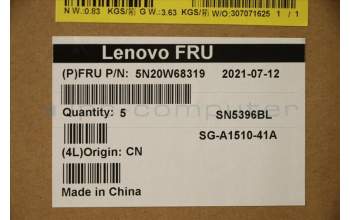 Lenovo 5N20W68319 NB_KYB CS20L NUM KBD LTN,BL,B,TUR F