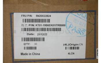 Lenovo 5N20X22824 NB_KYB TR(P) CS20 KBD TRI,NBL,BK,ITA
