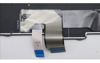 Lenovo 5N20X22825 Keyboard Internal, Norwegian, Black, Non-Backlight, w/Number, UK