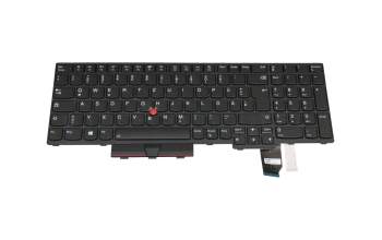 5N20X22927 original Lenovo clavier incl. topcase DE (allemand) noir/noir avec mouse stick