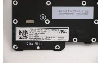 Lenovo 5N21A21818 NB_KYB CS21KBD SKTOP LTN,BL,BK,FRA