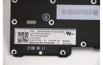 Lenovo 5N21A21825 NB_KYB CS21KBD SKTOP LTN,BL,BK,NOR