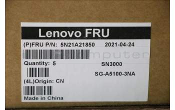 Lenovo 5N21A21850 NB_KYB CS21KBD SKTOP LTN,NBL,BK,ARA