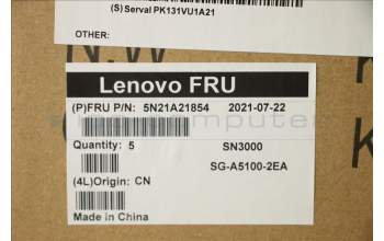 Lenovo 5N21A21854 NB_KYB CS21KBD SKTOP LTN,NBL,BK,SPA