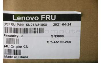 Lenovo 5N21A21868 NB_KYB CS21KBD SKTOP LTN,NBL,BK,TUR