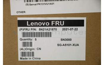 Lenovo 5N21A21870 NB_KYB CS21KBD SKTOP LTN,NBL,BK,EURO ENG