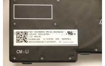 Lenovo 5N21B08382 NB_KYB CM KBD FL-CS20 LTN,BL,GR,ARA