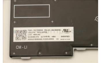 Lenovo 5N21B08390 NB_KYB CM KBD FL-CS20 LTN,BL,GR,HBW