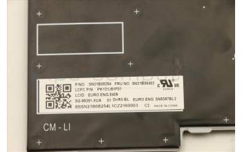 Lenovo 5N21B08402 NB_KYB CM KBD FL-CS20 LTN,BL,GR,EURO ENG