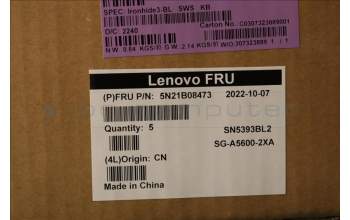 Lenovo 5N21B08473 NB_KYB CM KBD NM-CS20 LTN,BL,GR,SWS