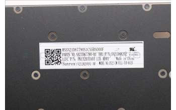 Lenovo 5N21D68202 NB_KYB CS22 FL TOP,BK-NBL,SRX,ARA