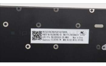 LENOVO 5N21D68214 NB_KYB CS22 FL TOP,BK-NBL,SRX,NOR