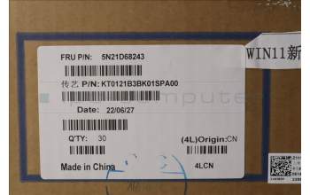 Lenovo 5N21D68243 NB_KYB CS22 FL TOP,BK-BL,TRI,SPA