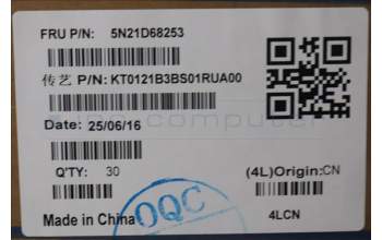 Lenovo 5N21D68253 NB_KYB CS22 FL TOP,BK-BL,TRI,RUS