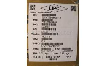 Lenovo 5N21D93645 NB_KYB CS22 NM TOP,BK-BL,CHY,FRA/ENG