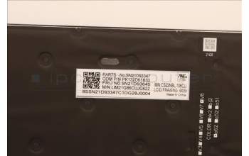 Lenovo 5N21D93645 NB_KYB CS22 NM TOP,BK-BL,CHY,FRA/ENG