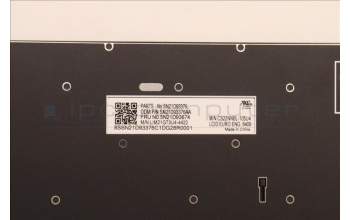 Lenovo 5N21D93674 NB_KYB CS22 NM TOP,BK-NBL,CHY,EURO ENG