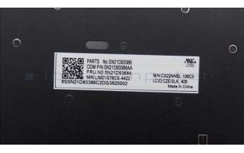 Lenovo 5N21D93684 NB_KYB CS22 NM TOP,BK-NBL,CHY,CZE/SLK