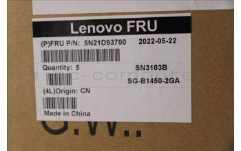 Lenovo 5N21D93700 NB_KYB CS22 NM TOP,BK-BL,LTN,HUN